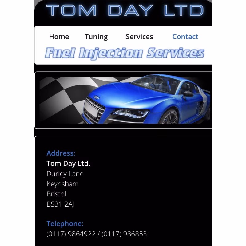 Where is fuel injection services Tom Day Ltd?
