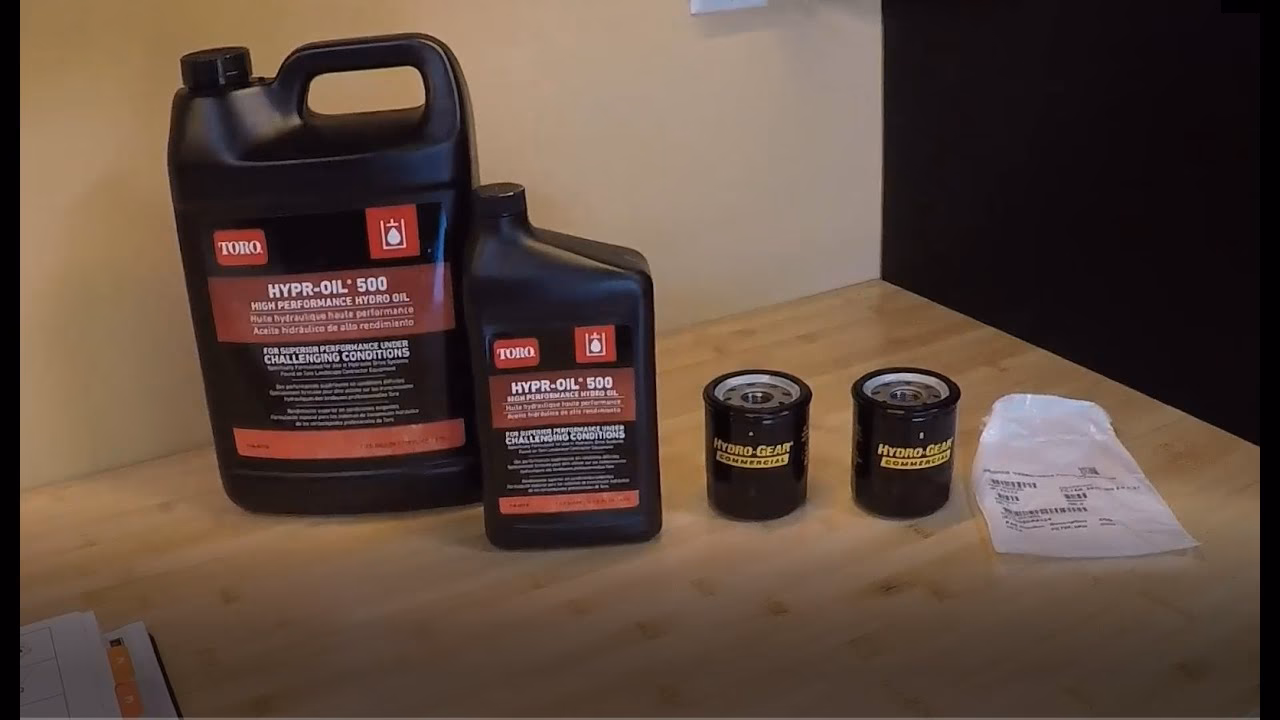 Can you change oil in a failing hydro transaxle?