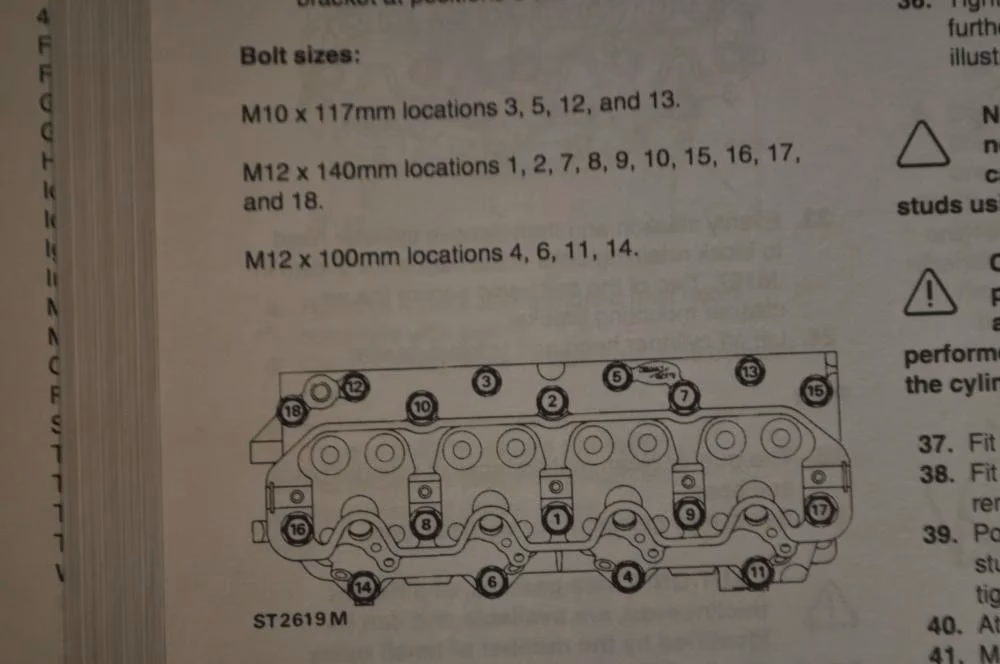 What are Land Rover torque values?