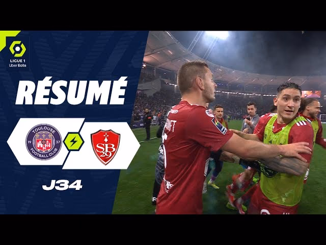 How many games did Toulouse FC vs Stade Brestois 29 play?
