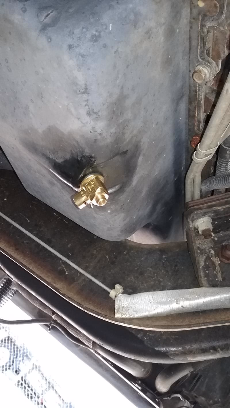 How often should a Triton V10 oil filter be changed?