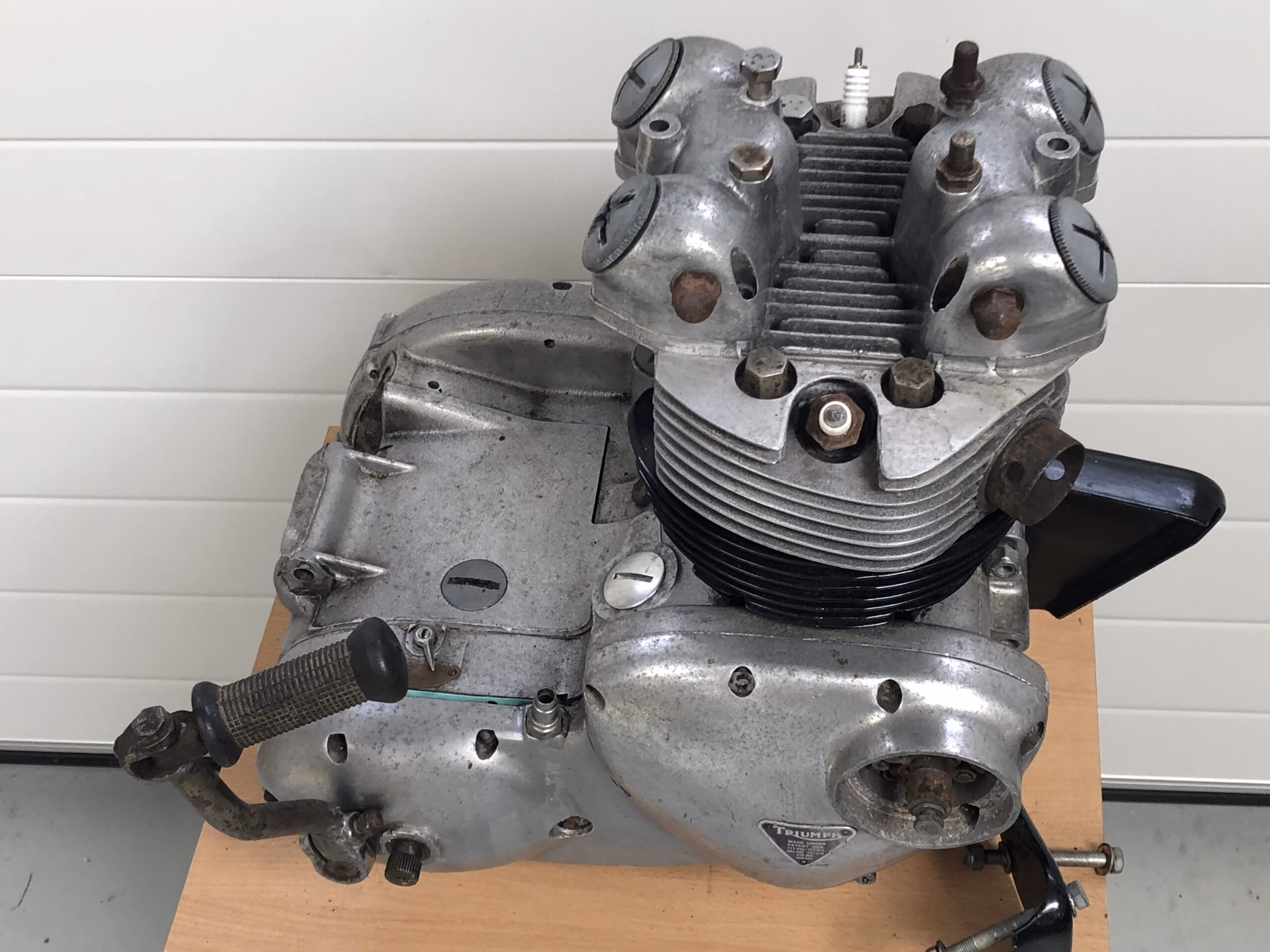 What happened to a 1971 Triumph 500 cc T100 Daytona?