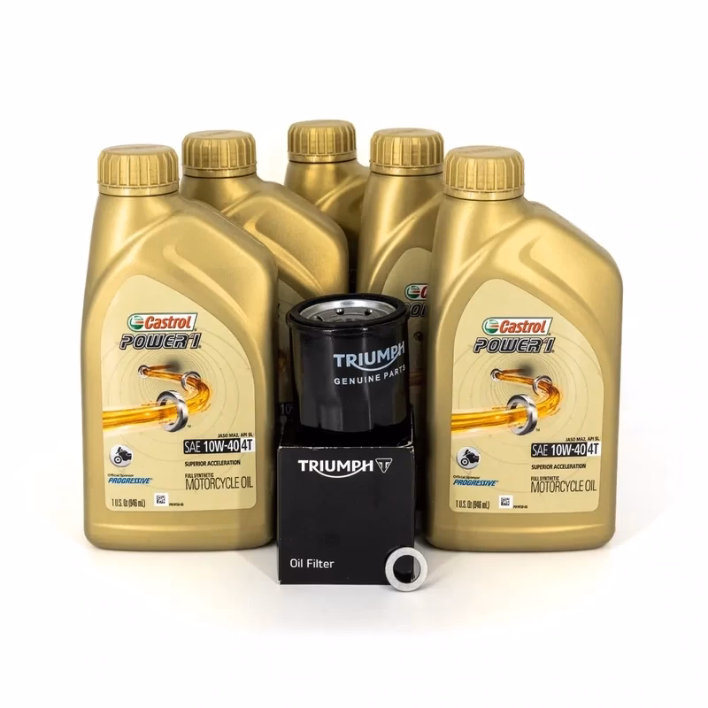 What lubricants do I need for a triumph service kit?