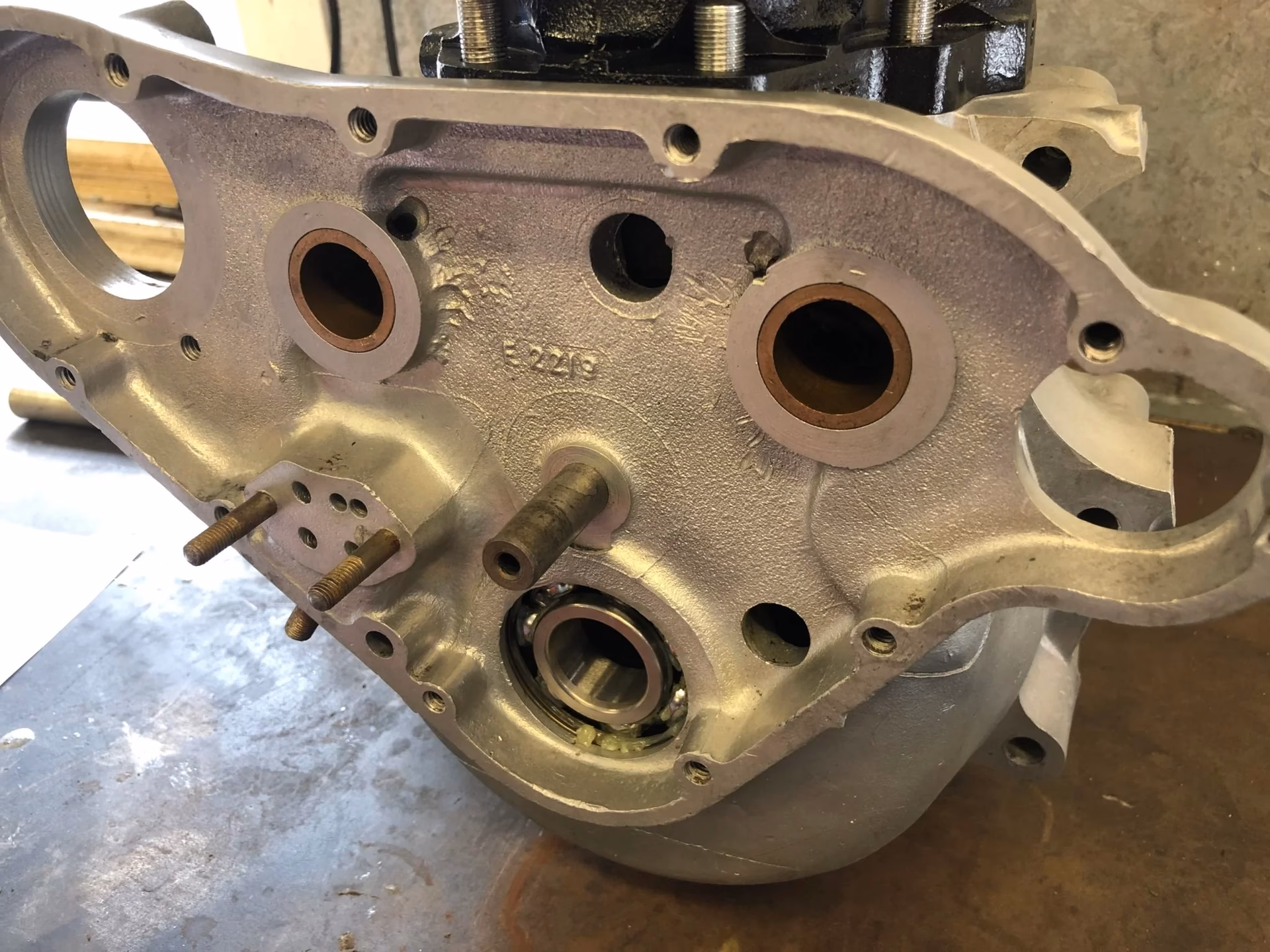 How do I start a rebuilt bike?