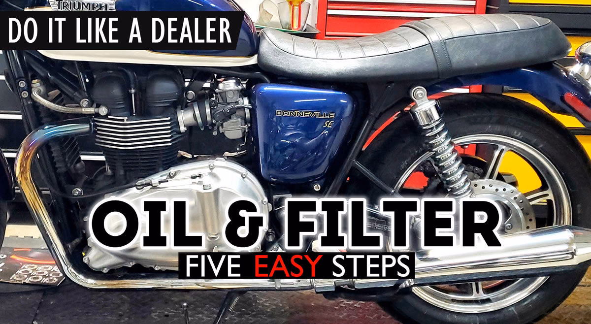 How do I remove oil from a 1969 650?