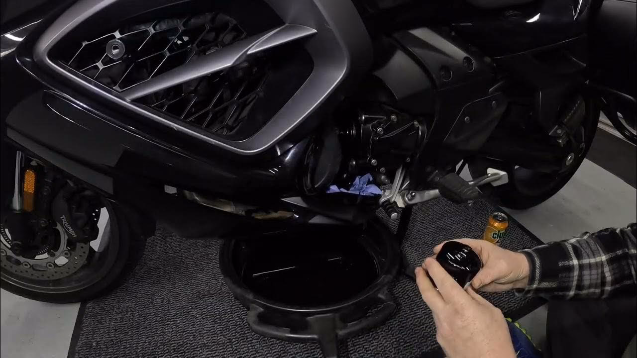 What should I do when changing oil?