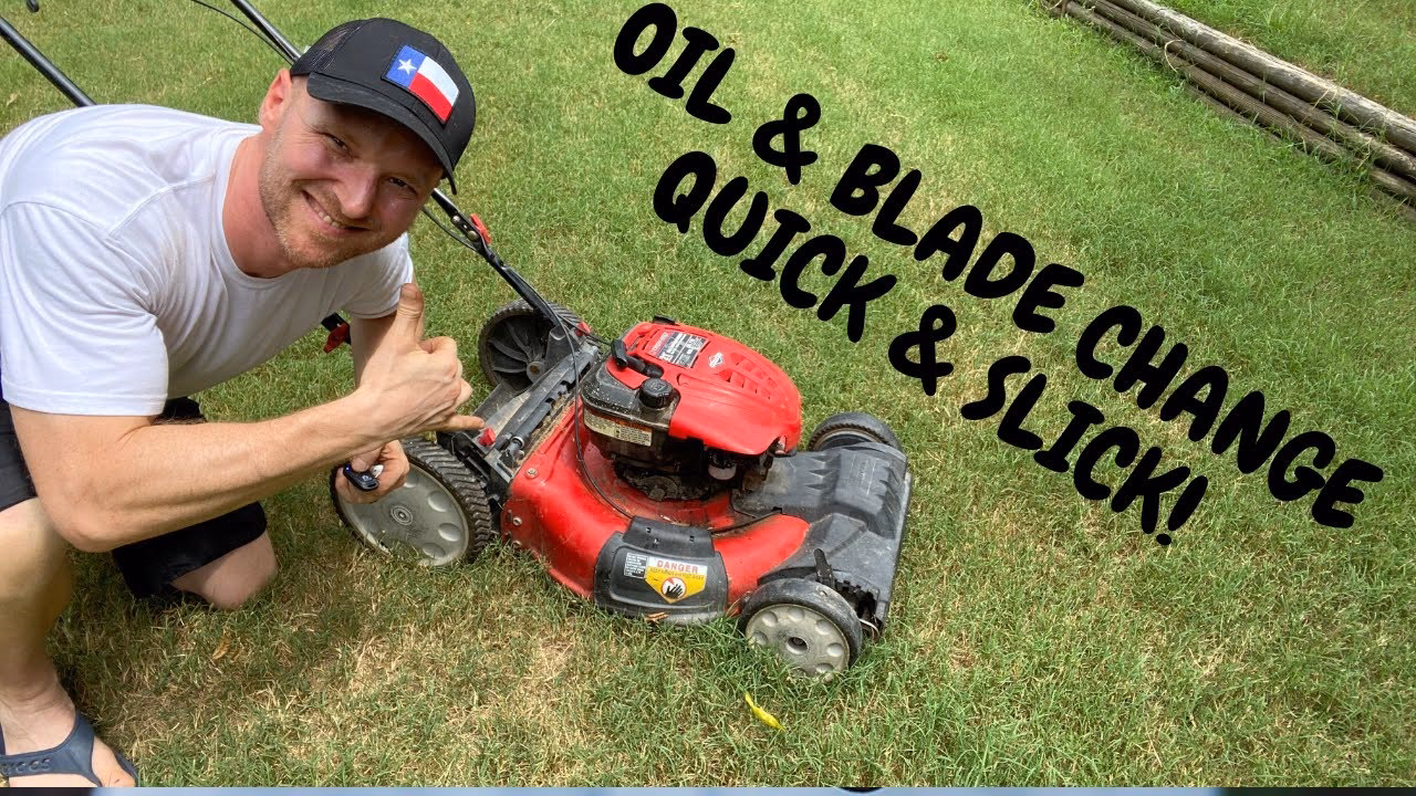 What kind of oil does a Troy-Bilt lawn mower need?