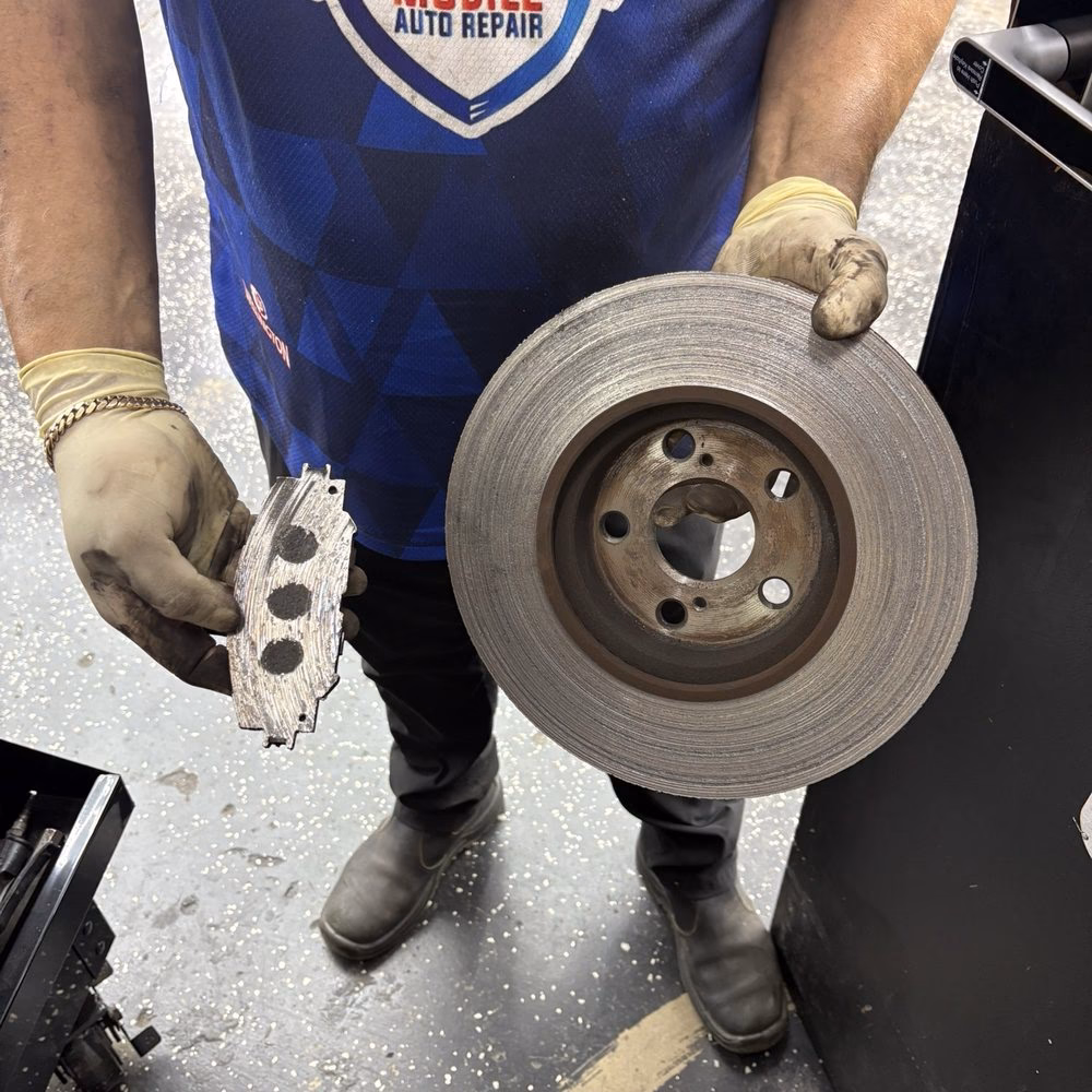 Who is truck & car brake service?