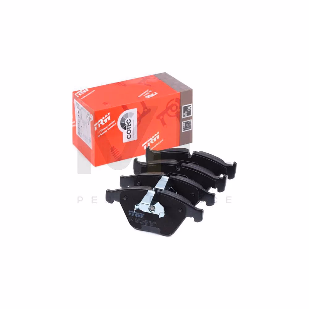 How fast do TRW COTEC brake pads work?
