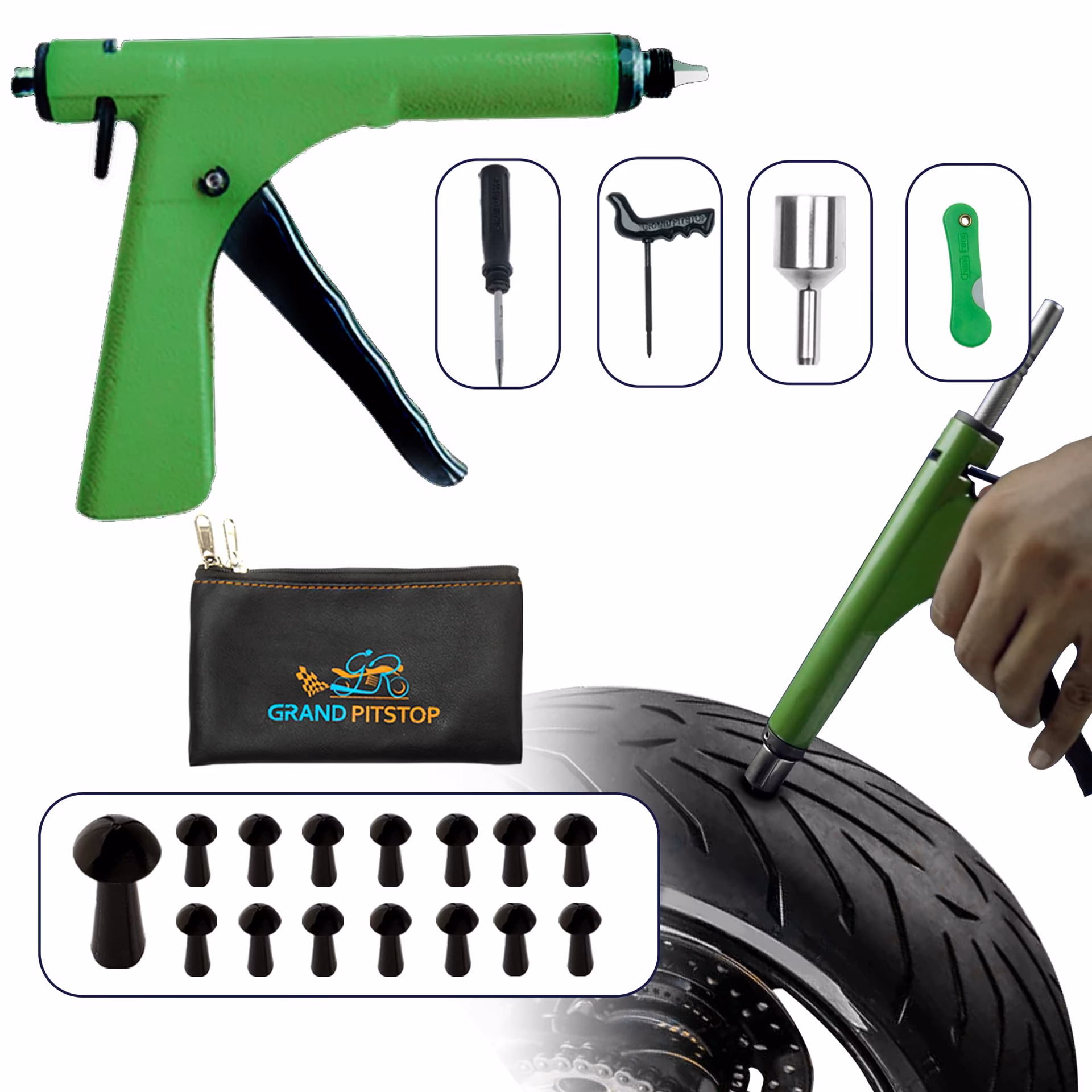 What is a weldtite tubeless tyre repair kit?