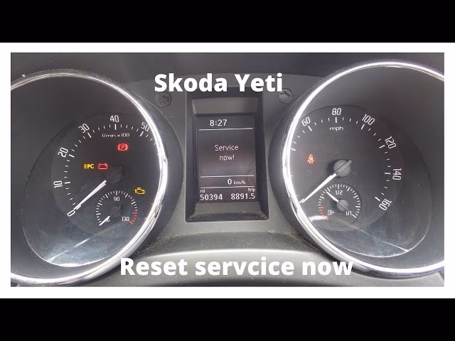 How to reset the ABS warning light on Skoda Yeti?