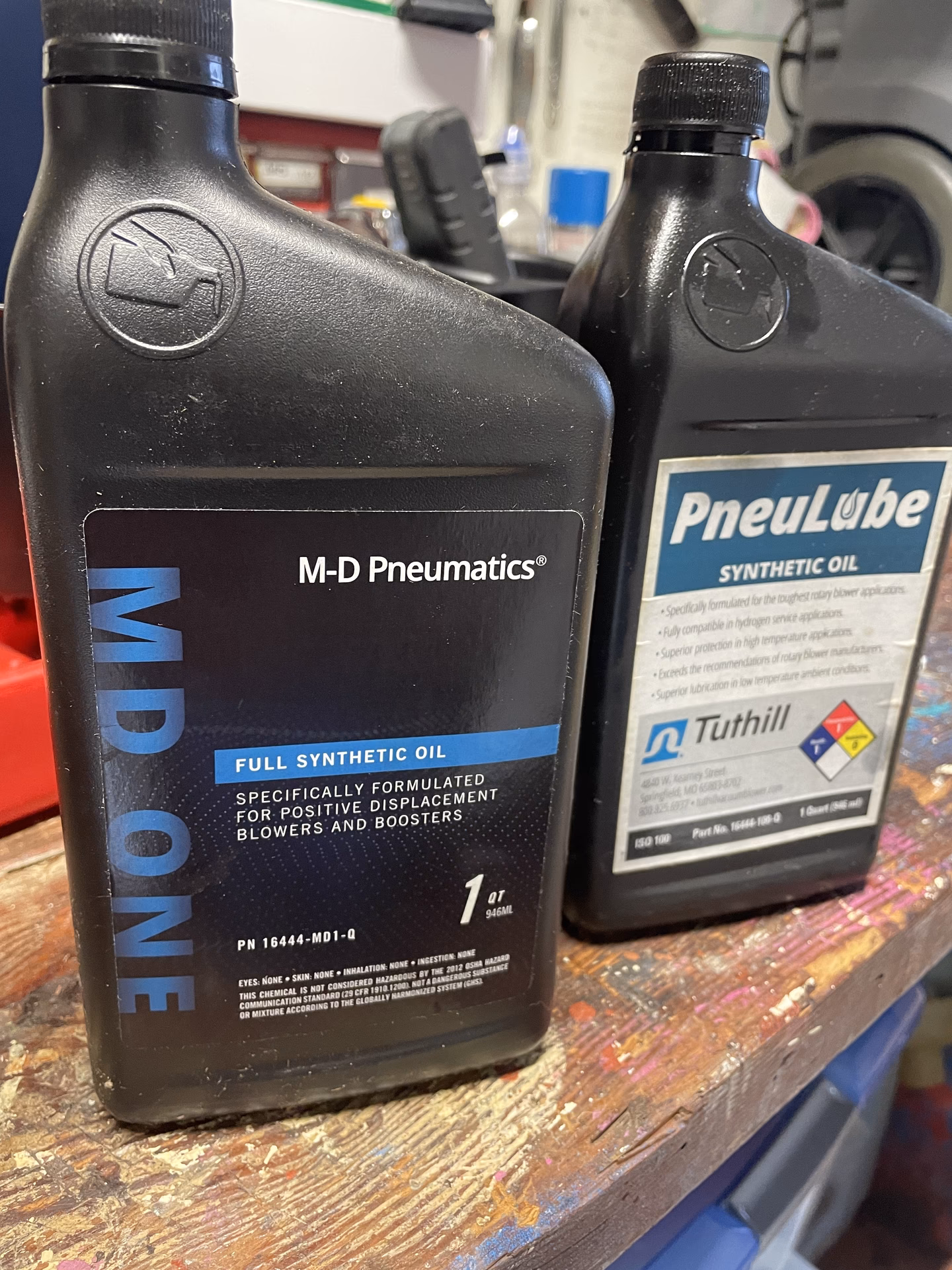 How often should you lubricate a new blower?