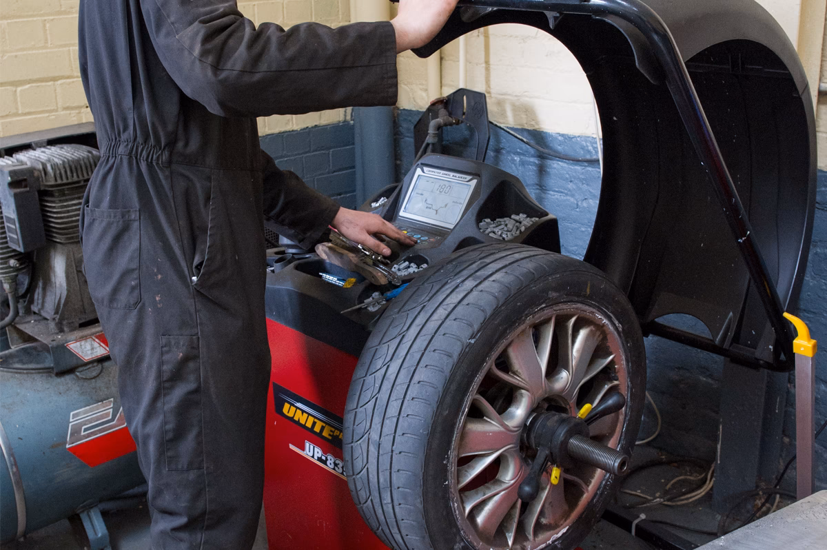 How do I book a tyre fitting?