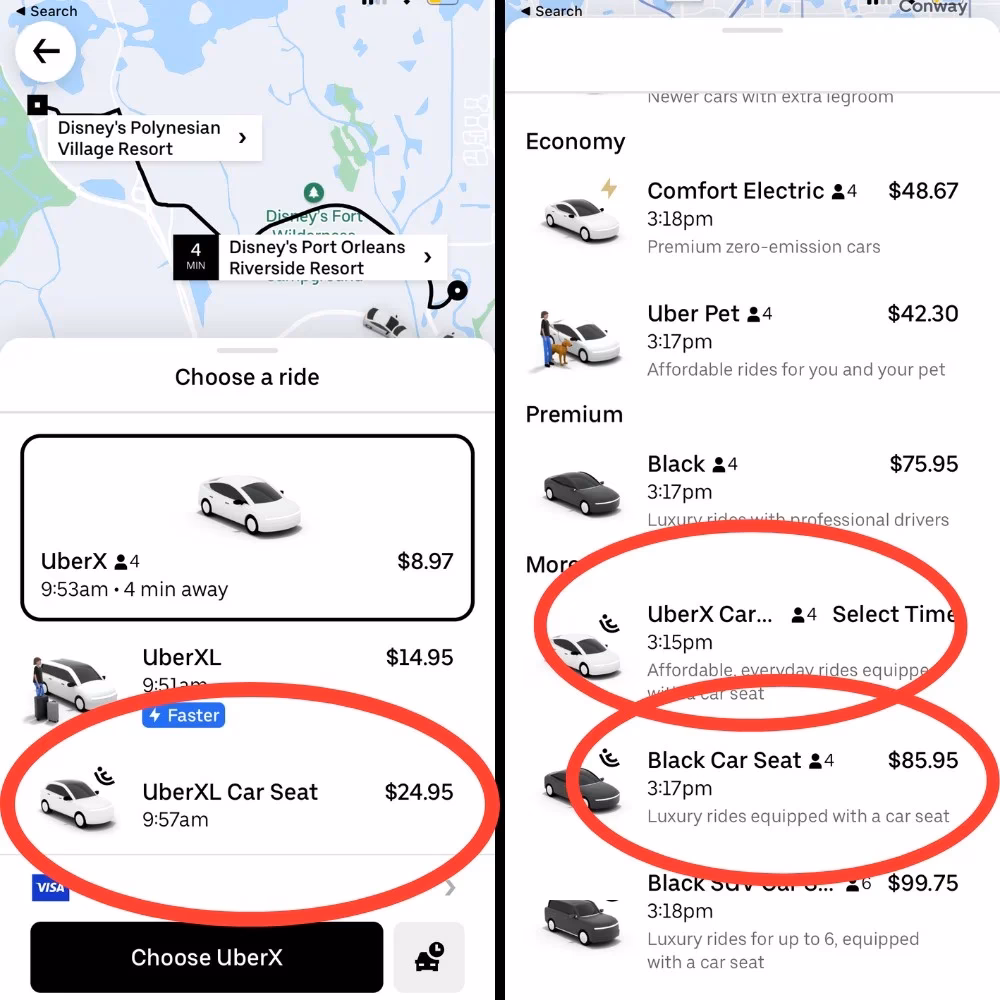 How do I get a premium car service in Orlando?