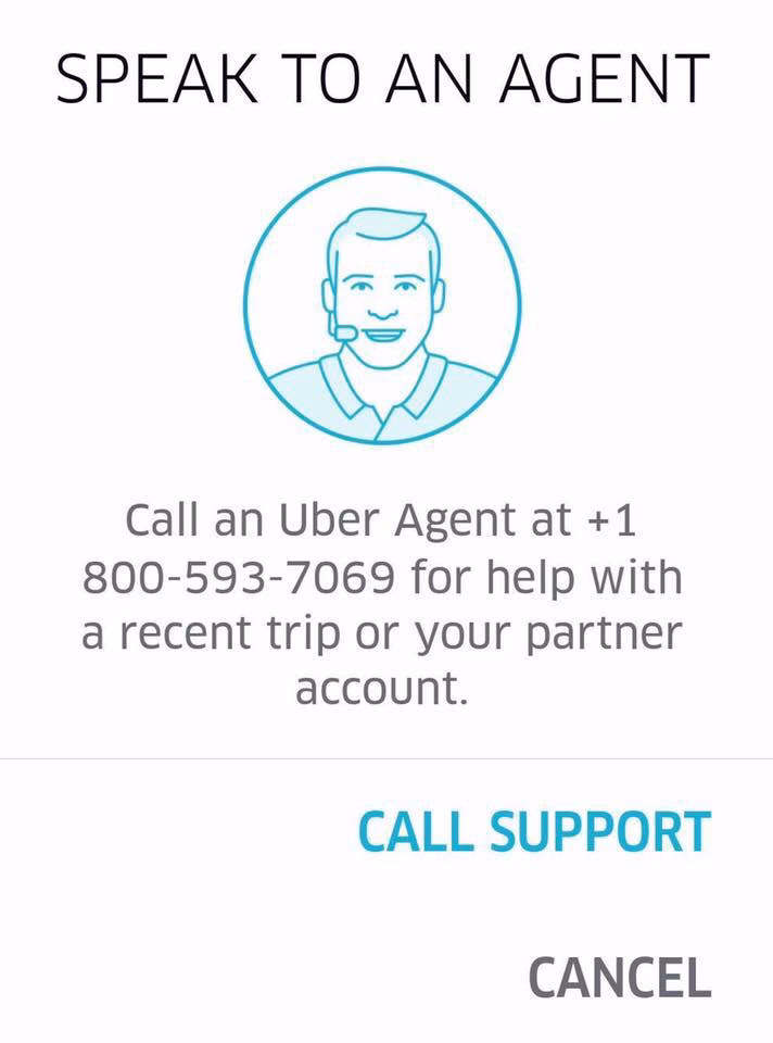 Do you need to contact Uber for assistance?