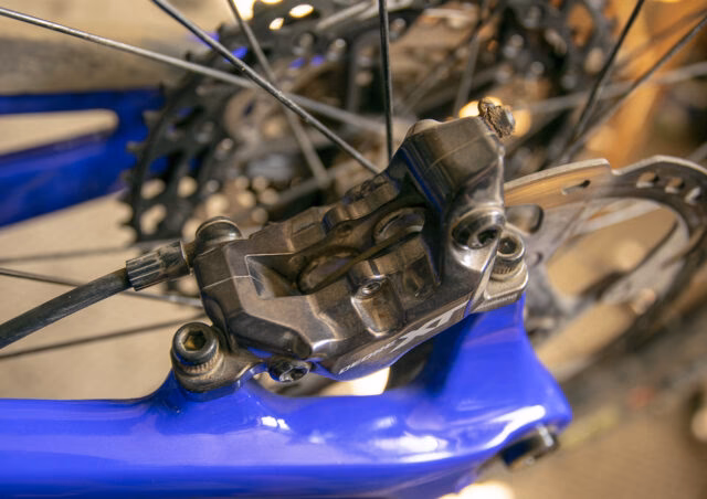 What happens if a brake pad rattles?