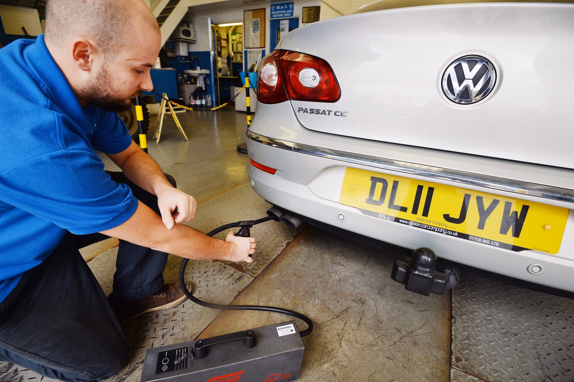 Are diesel emissions tests part of Mot?