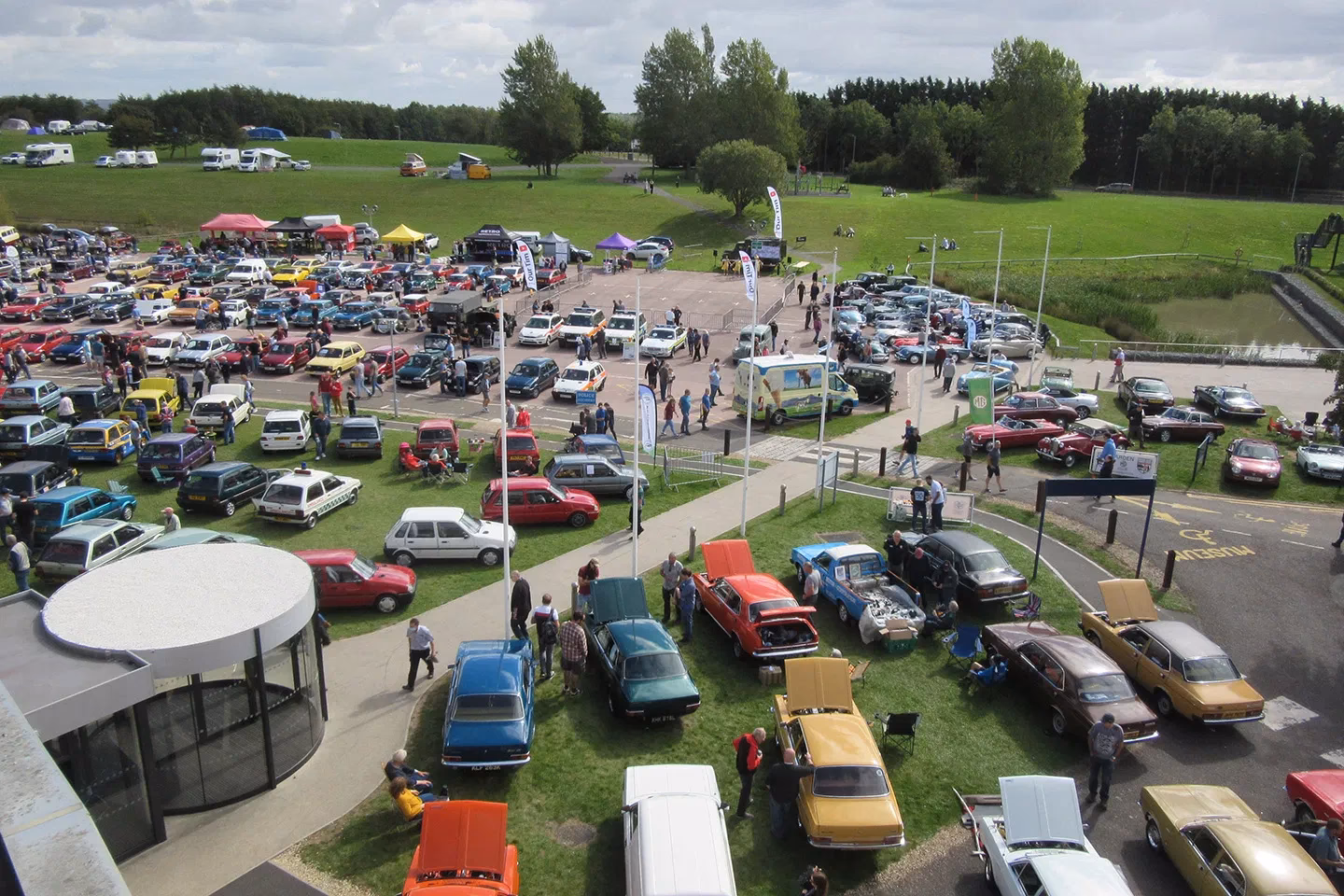 How do I join a car enthusiast event?