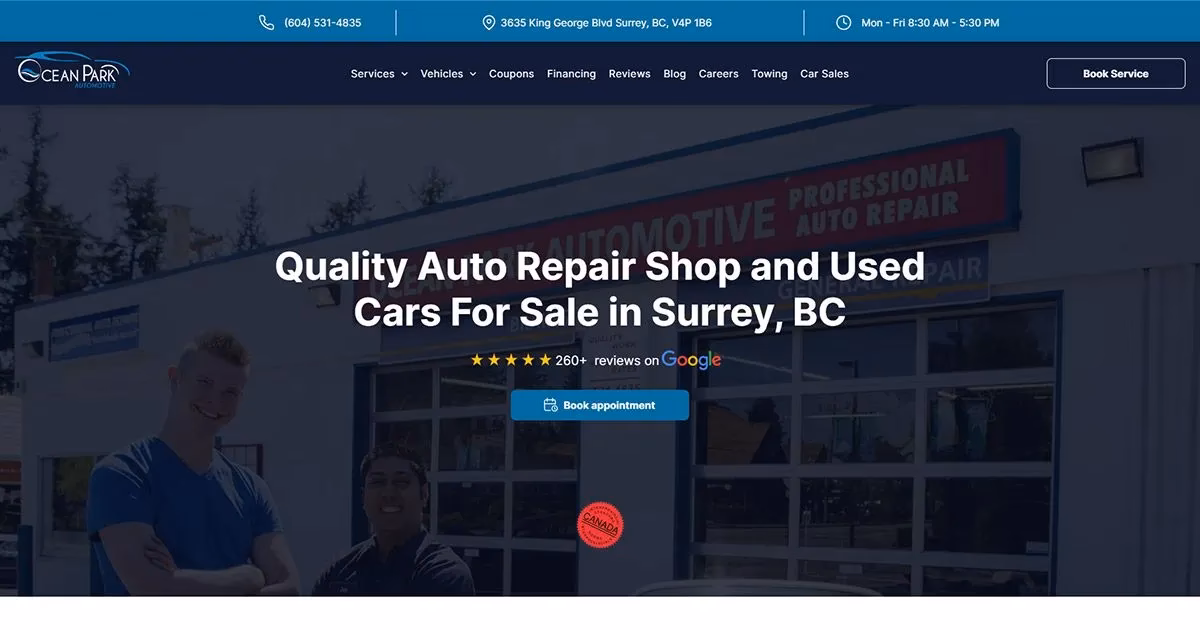 Why should you choose Surrey automotive?