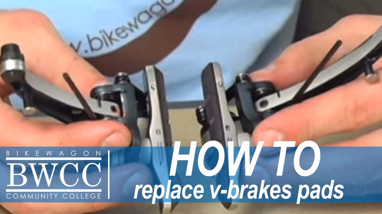 How do V brakes work?