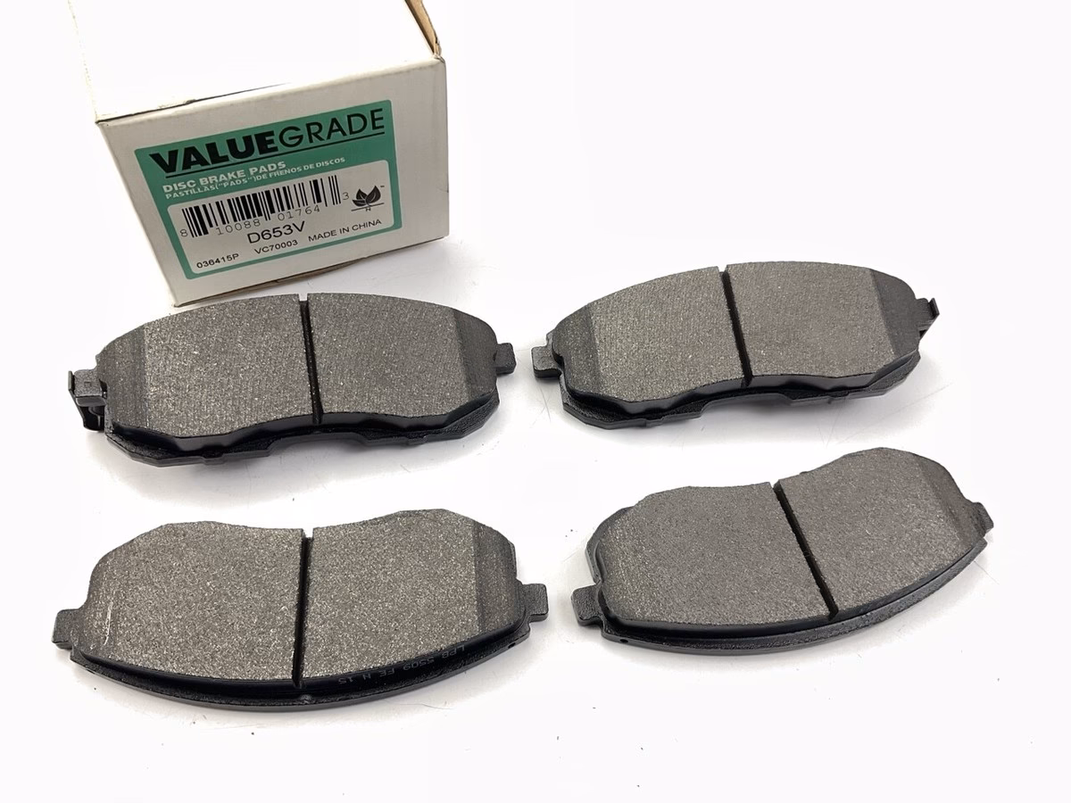 What is the value of the global brake pad?