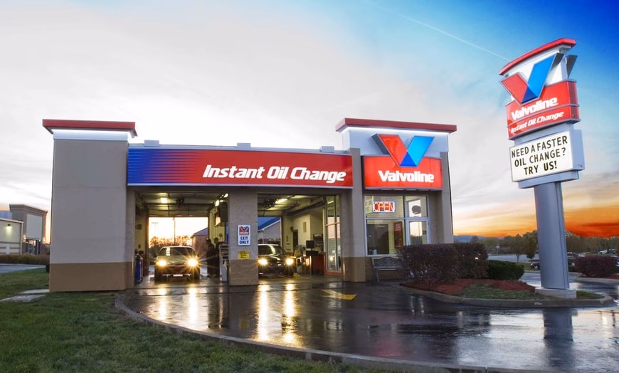 Who is Valvoline instant oil change?
