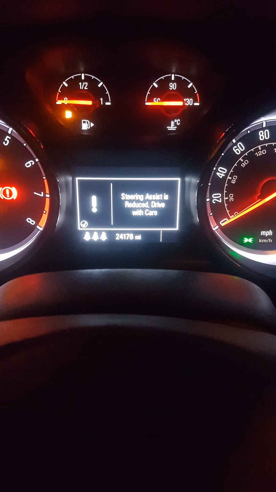 How do I know if my Vauxhall Astra has a faulty ABS?