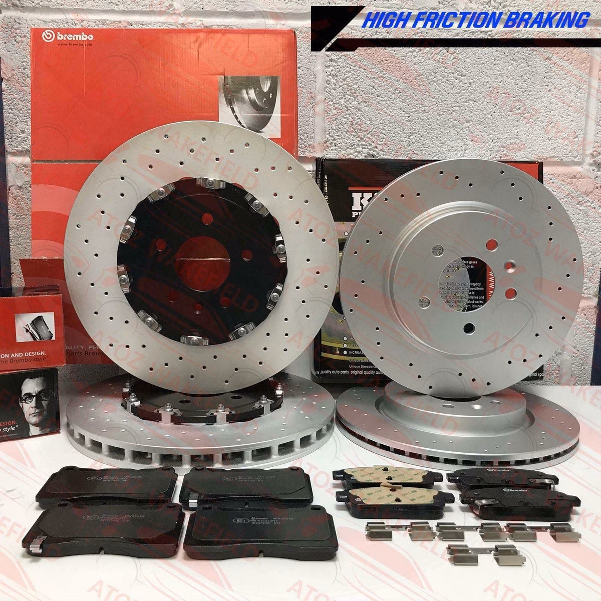 How much do brake discs for Volkswagen Astra Mk6 (J) hatchback (P10) cost?