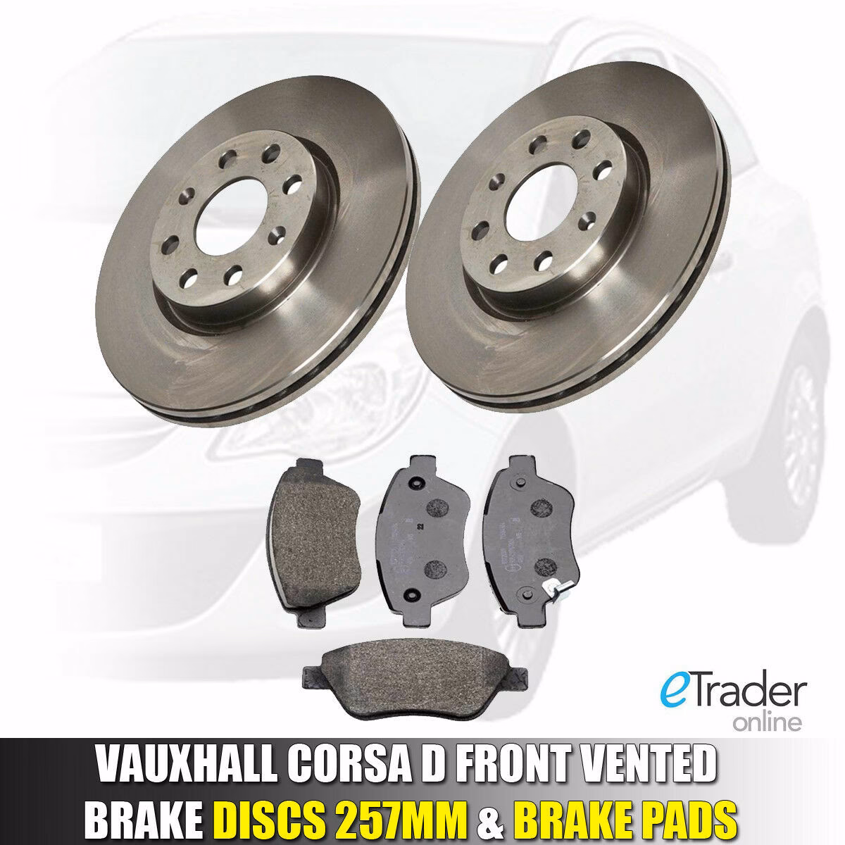 What kind of parts does a Vauxhall Corsa D have?