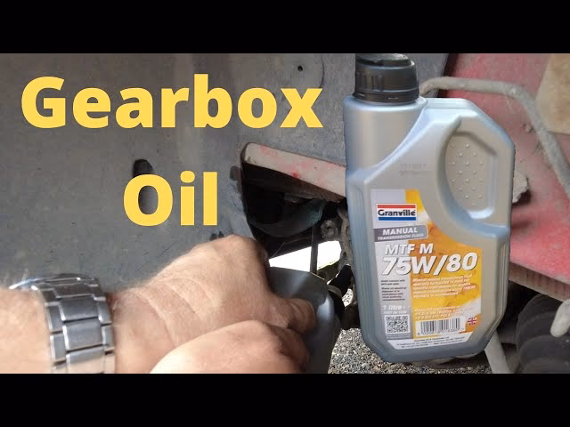 How much oil do you put in a gearbox?