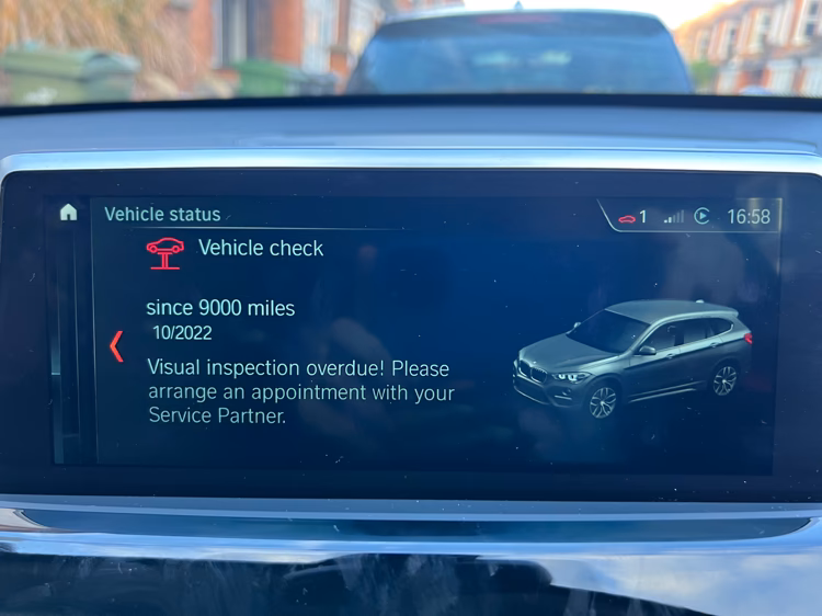 How do I check if my BMW has iDrive?
