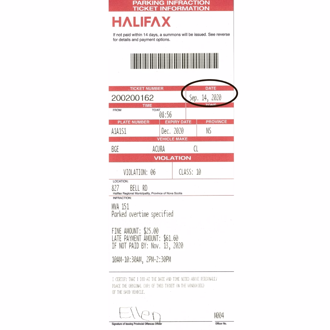 Can a debt collector collect a parking ticket?