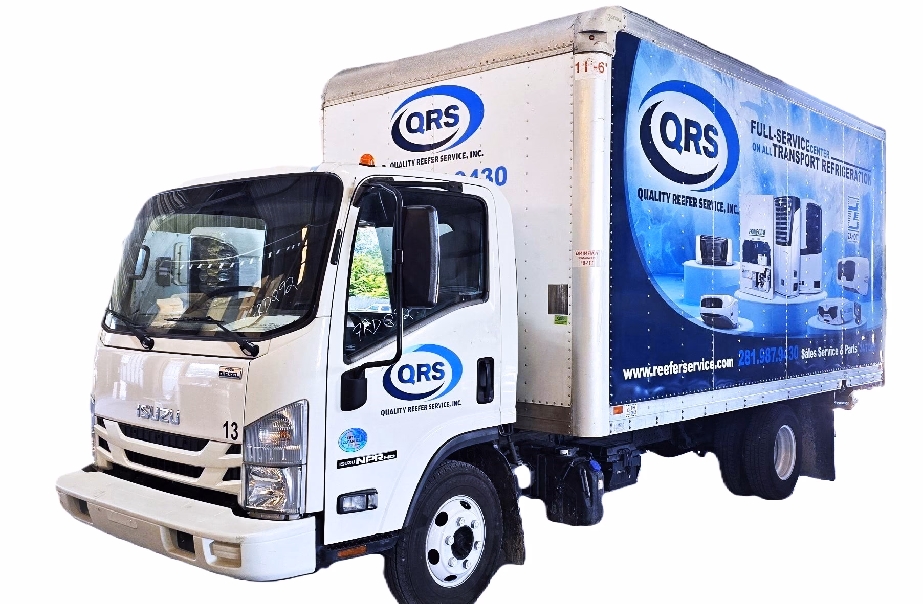 What types of refrigerated vehicles are available?