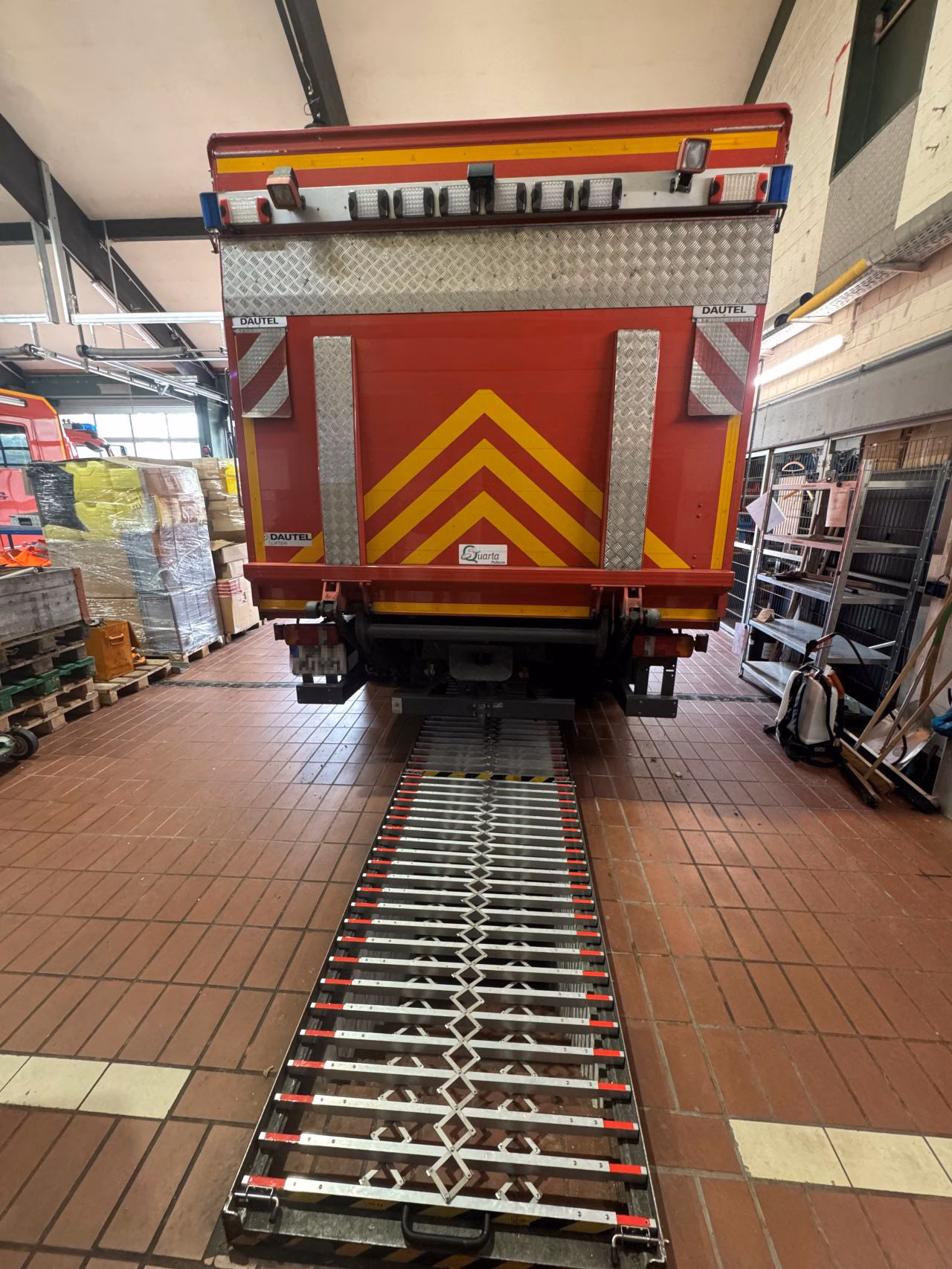 Do inspection pits have health and safety safeguards?