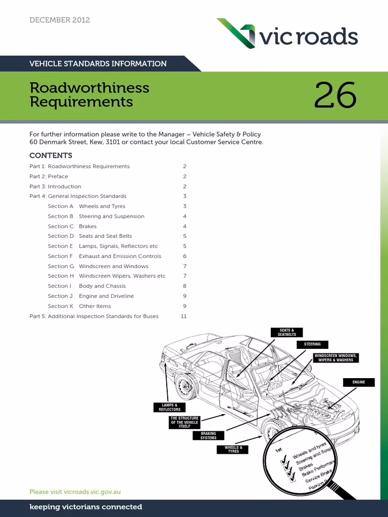 What is DVSA's roadworthiness guide?