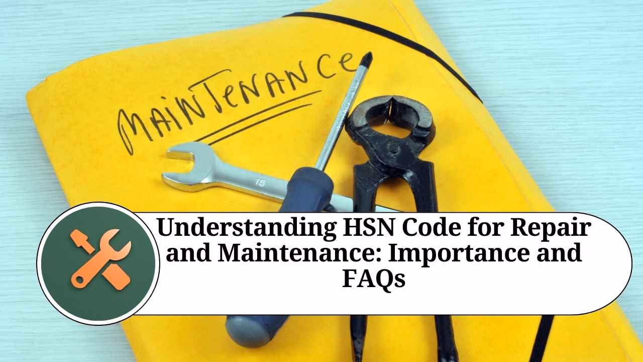 What is HSN code 9987?