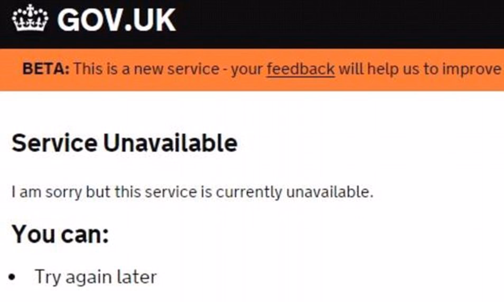 What happened to DVLA payment Department?