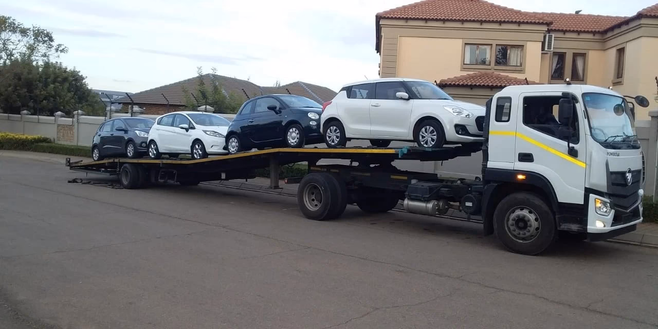 Where can I transport my car in South Africa?