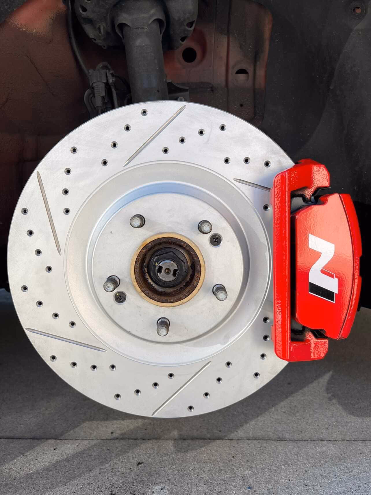 What shims do you use on a Veloster N?