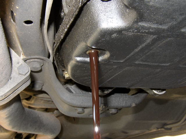 Will oil flow through a Vito's coolant cooler?