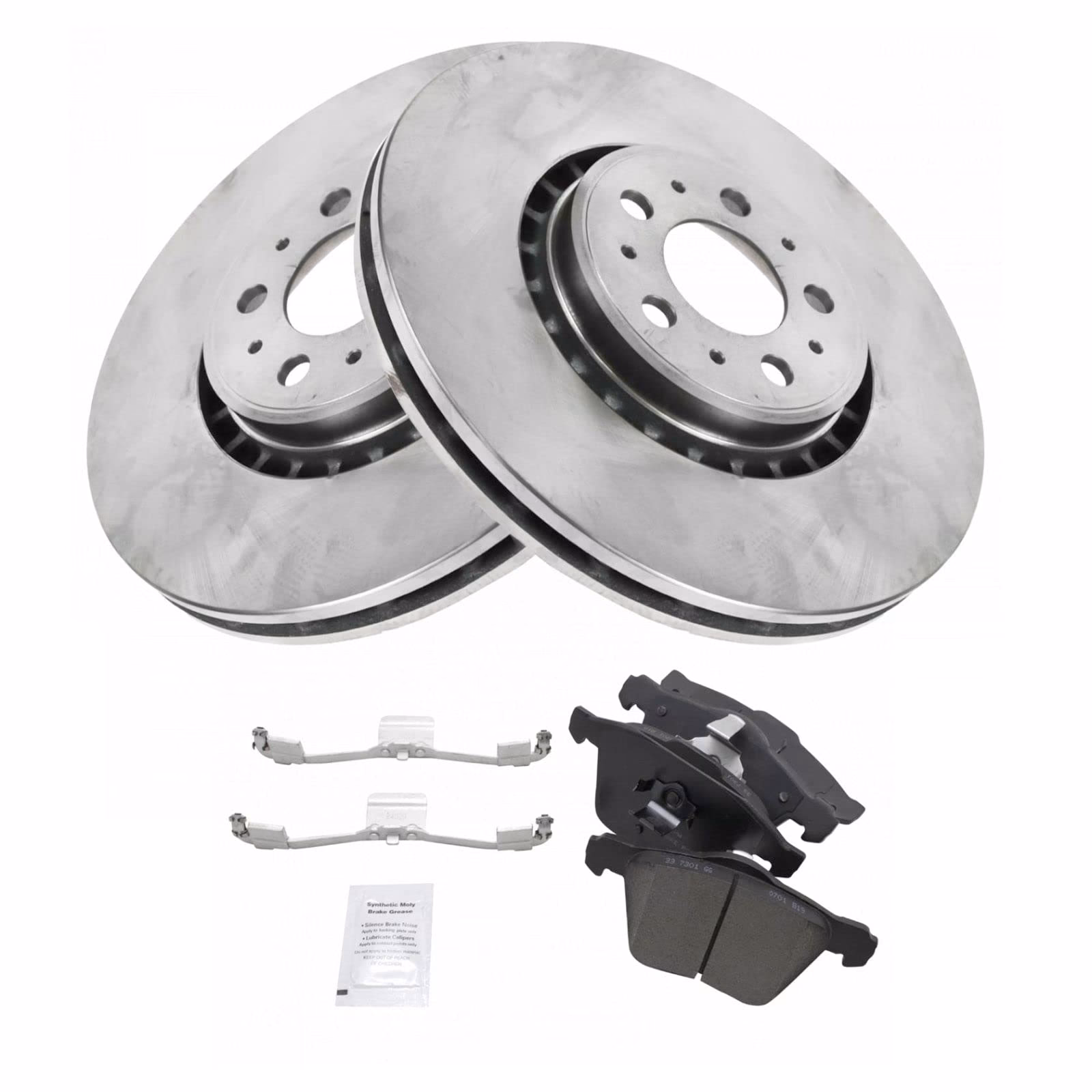 What size brake rotor is XC90?