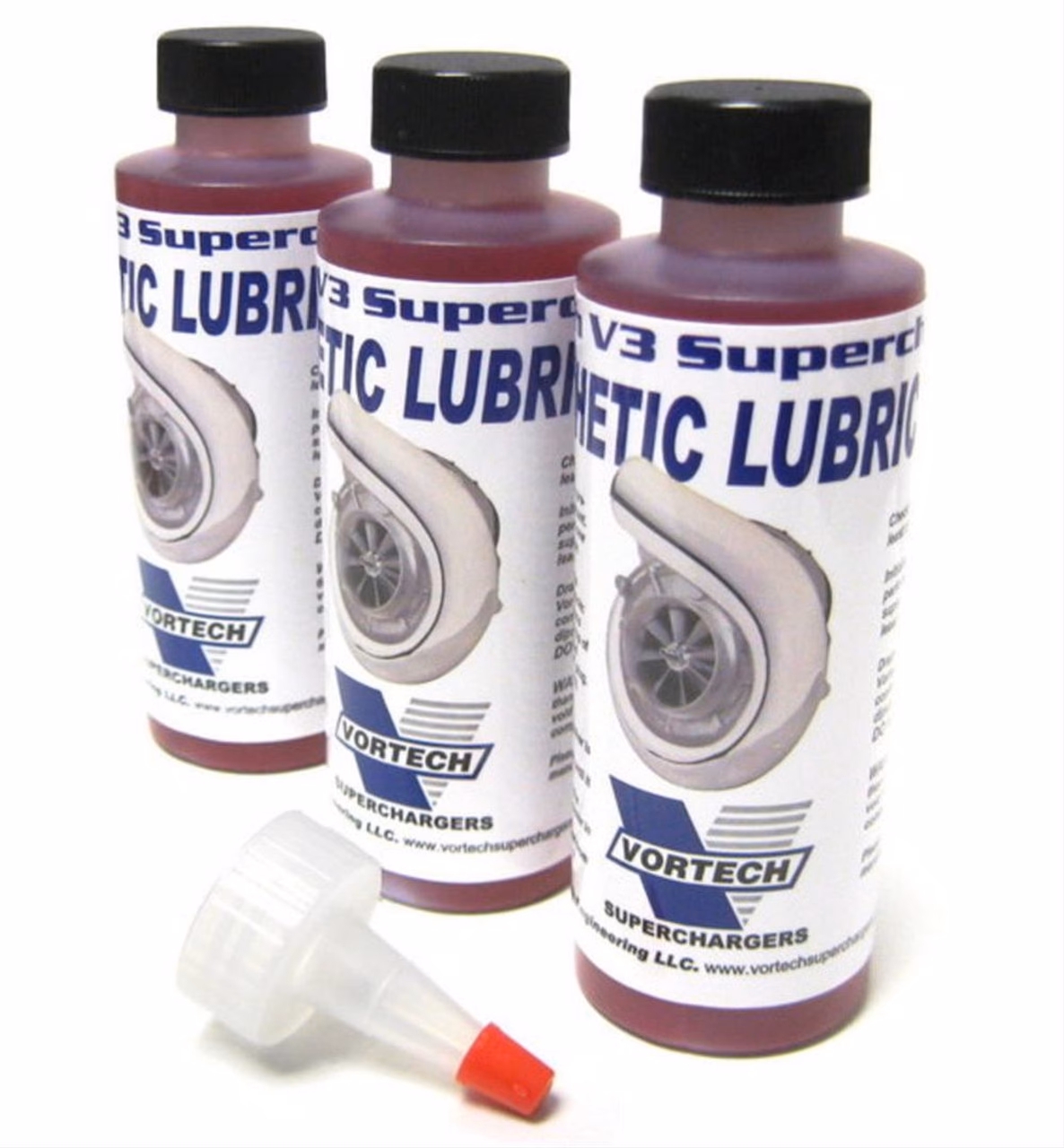 How do I lubricate a V3 supercharger?