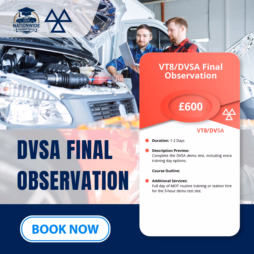 What is Mot tester training?