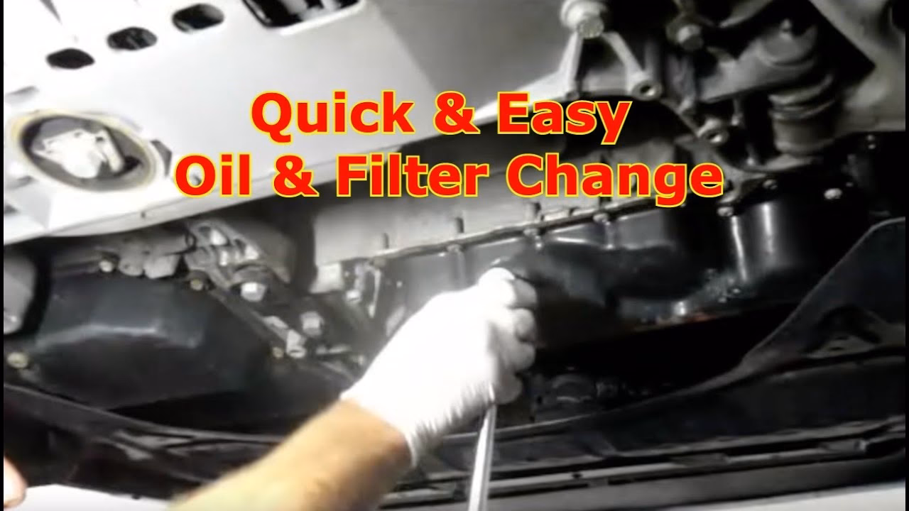 How to change engine oil in 2009 Volkswagen CC luxury?