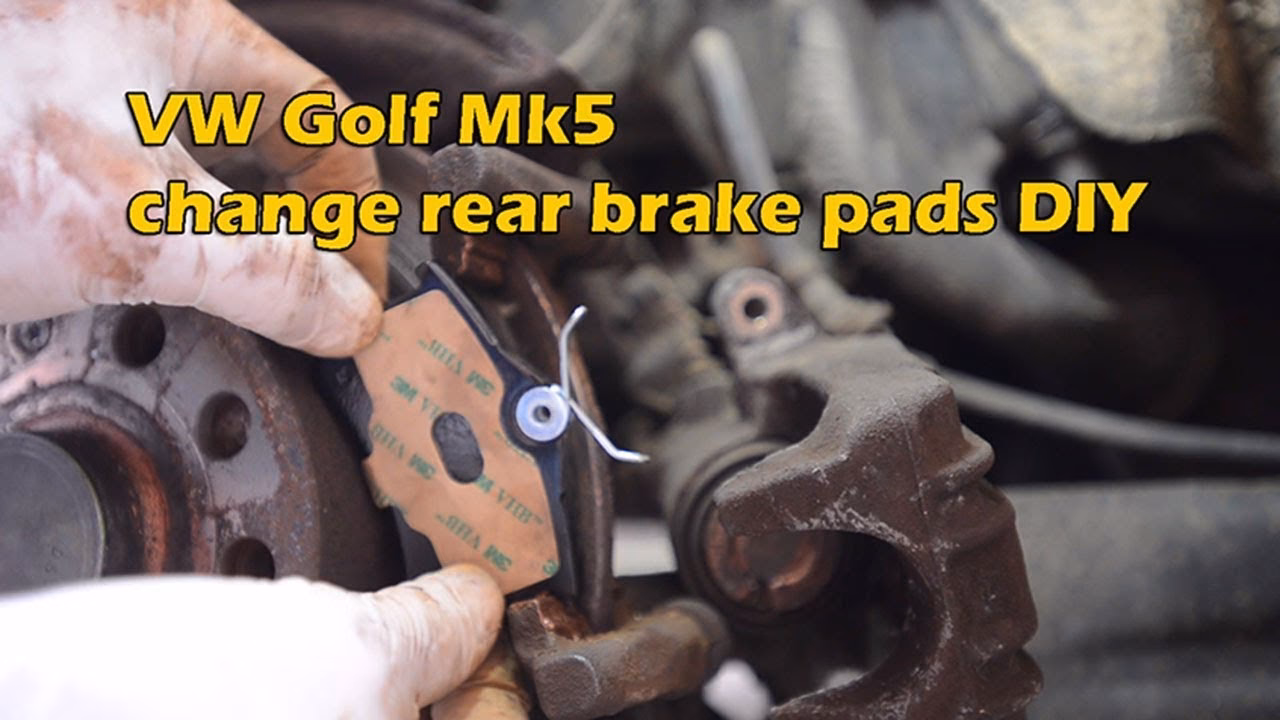 How to replace a brake caliper on a VW Golf 5?