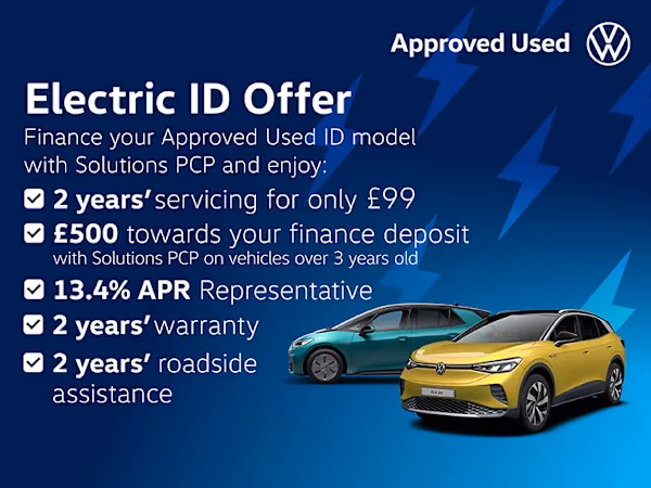 What benefits does a Volkswagen approved used offer?