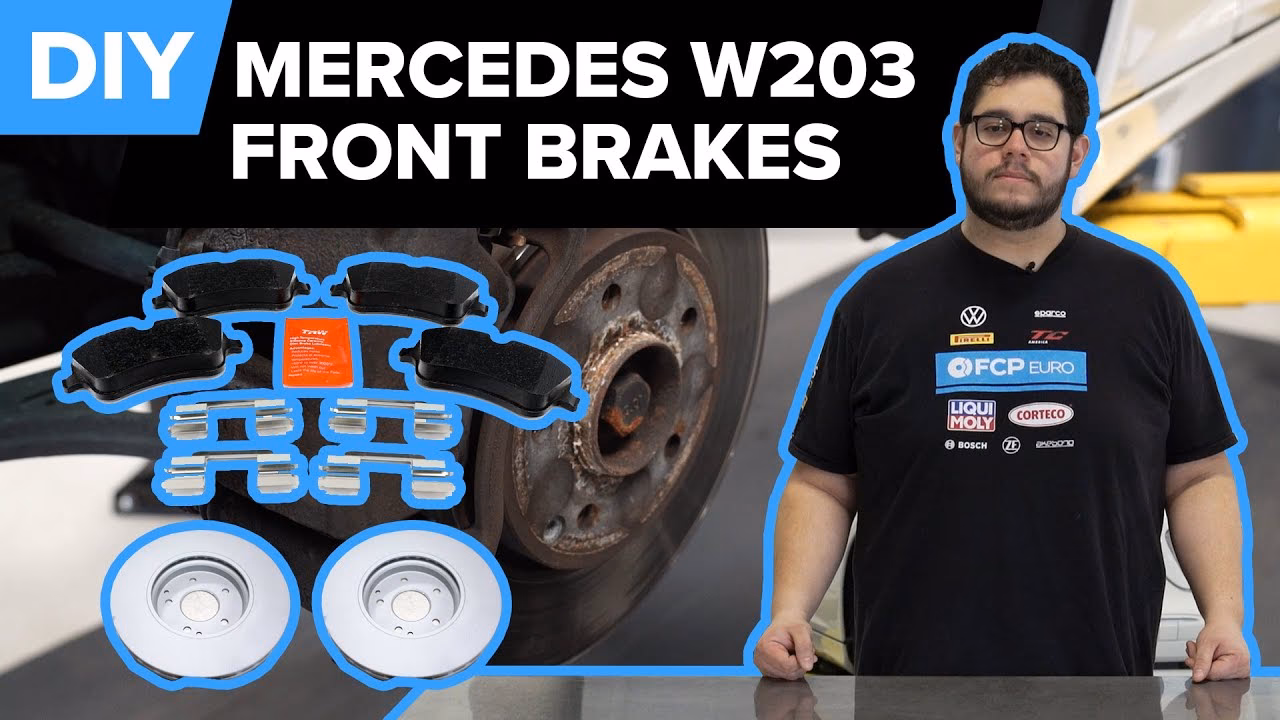 How to adjust parking brakes on CLK W209?