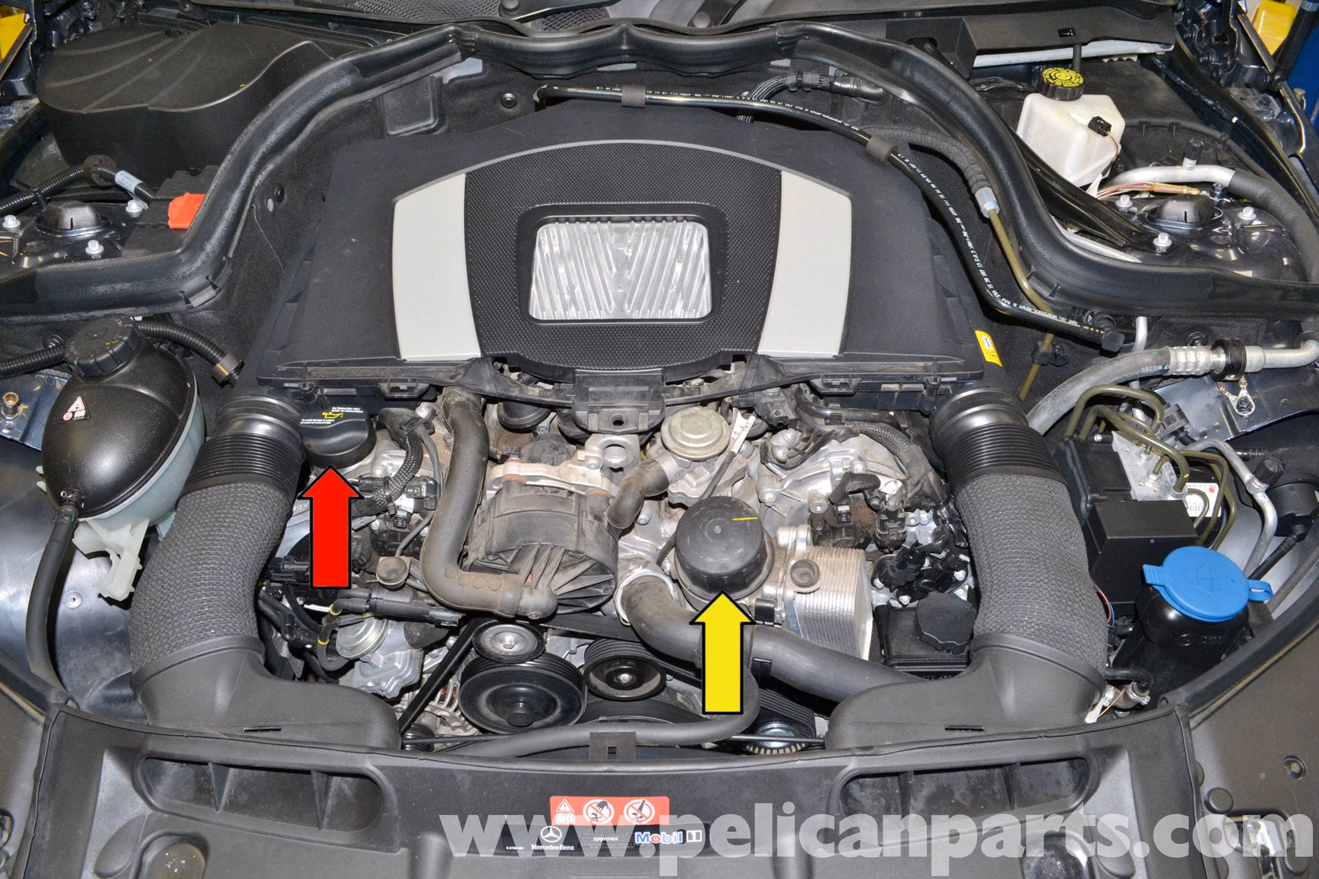 What kind of oil for Mercedes-Benz C-Class (W204)?