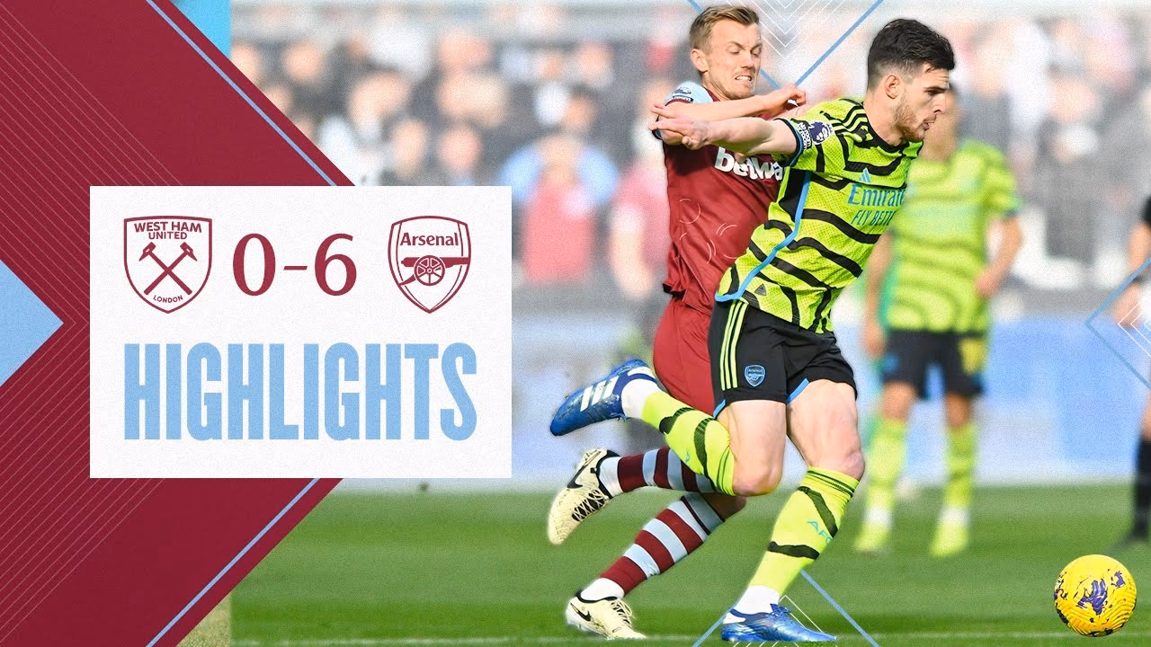 What happened at West Ham vs Arsenal?