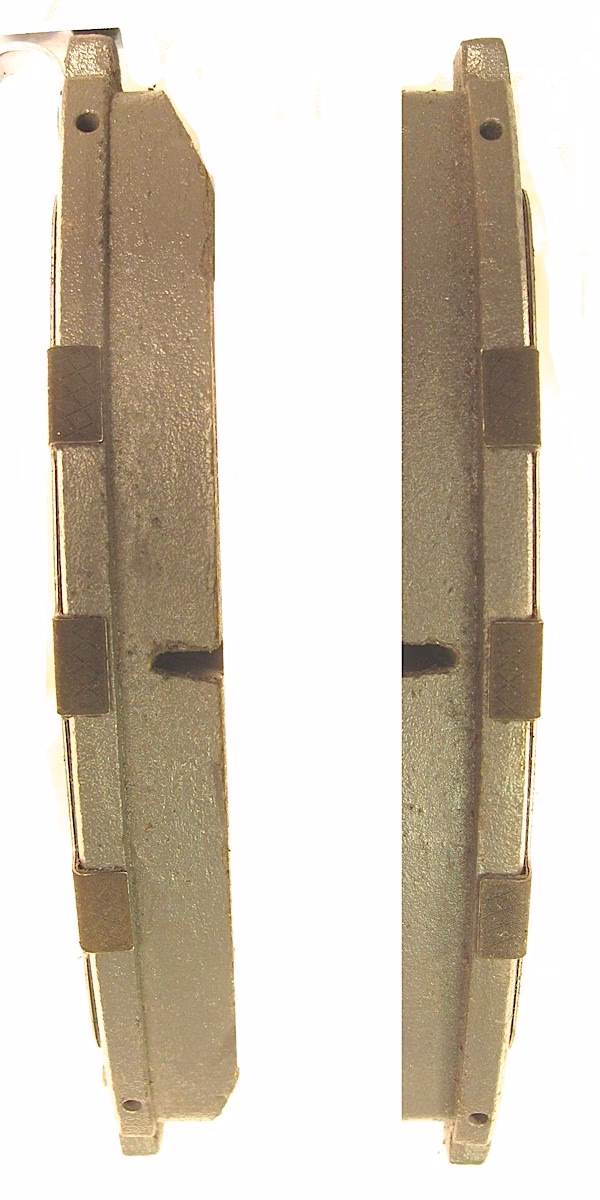 Why are my brake pads overlapping?
